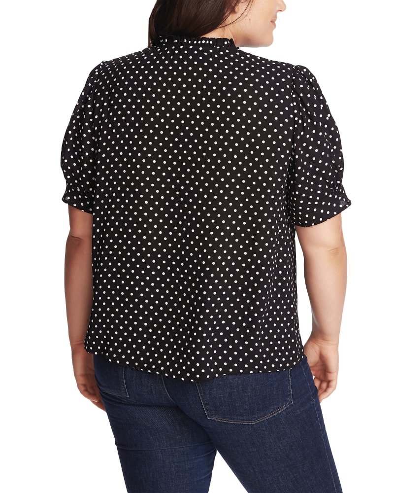 Cece polka dot blouse on sale